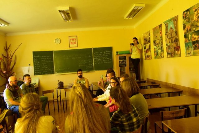 Nietypowa lekcja w ramach projektu: „Let me tell you a story”